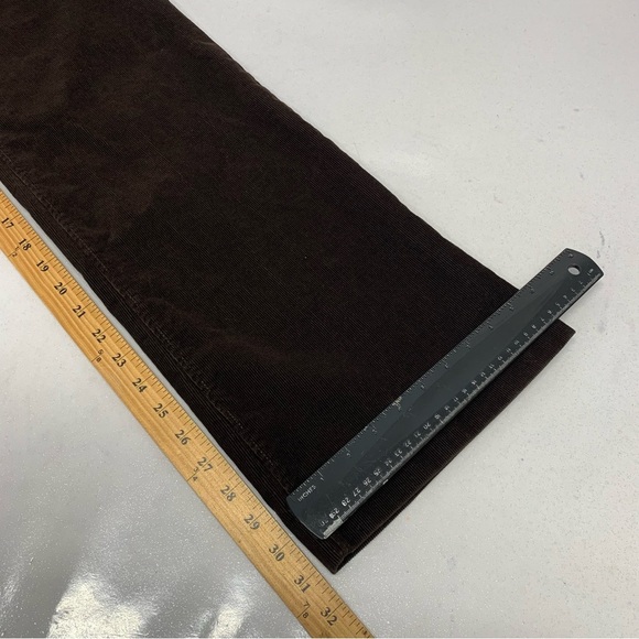 J Crew Corduroy Pants Woman 10  Boot Brown Trouser Pockets Casual‎ Work Office - Picture 11 of 11